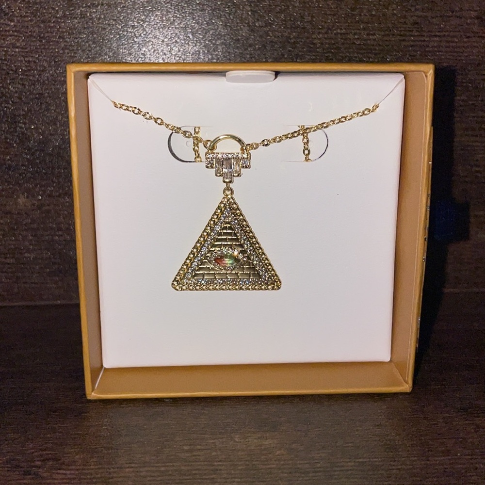 Jewels of Cleopatra Pyramid Neckalce